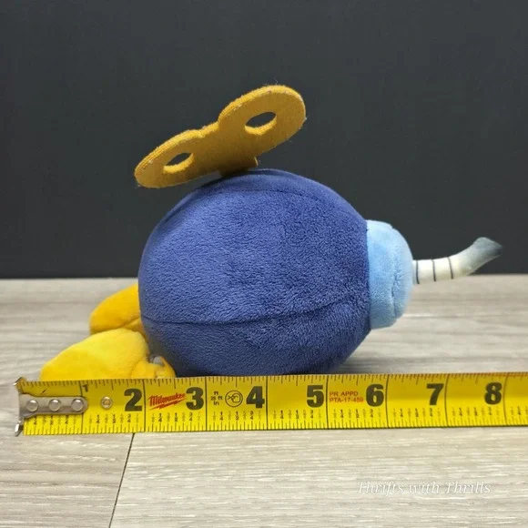 Super Mario Bros - Bomb Plush BOB-OMB Stuffed Toy - Nintendo 6" Plush - Picture 10 of 10